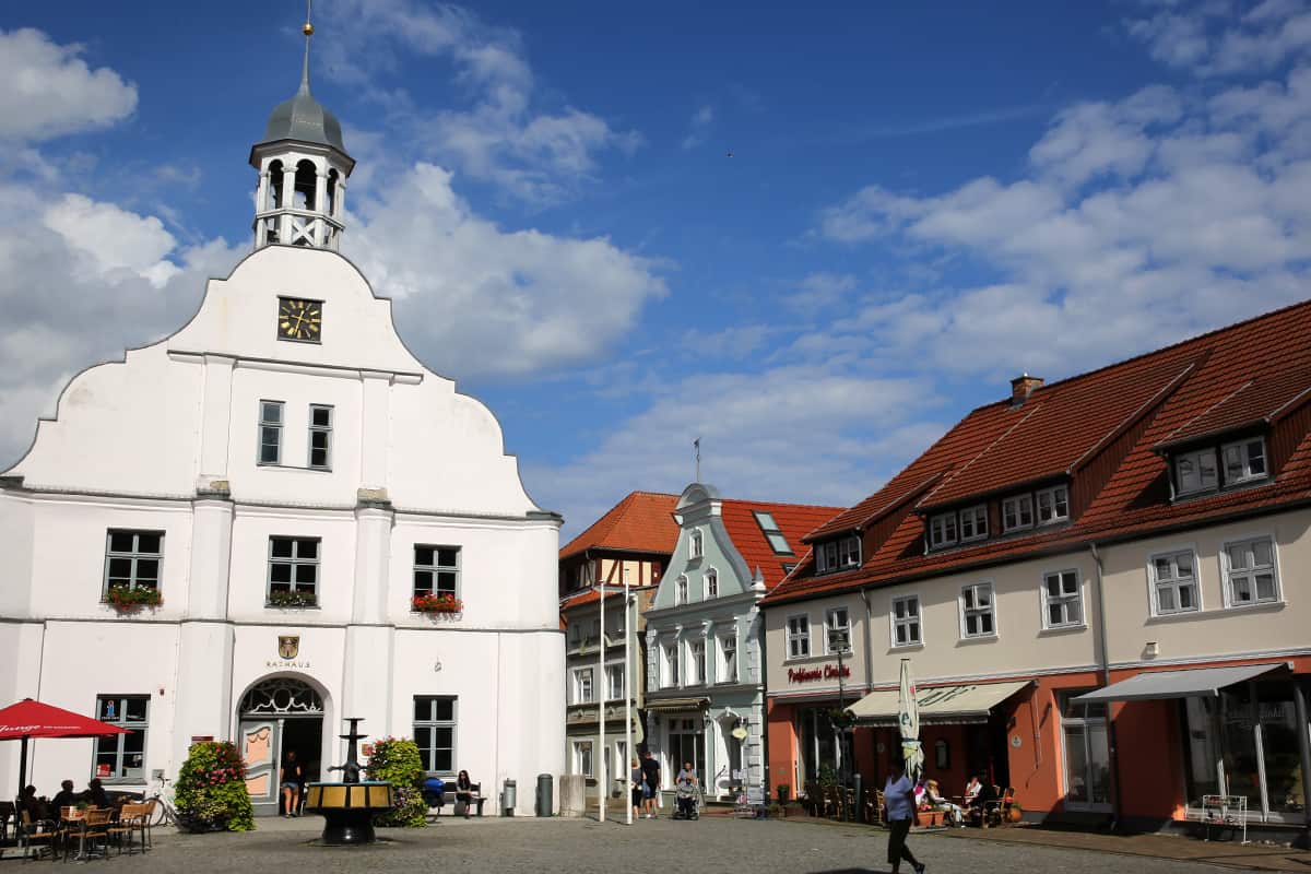 Historische Altstadt mit Rathaus